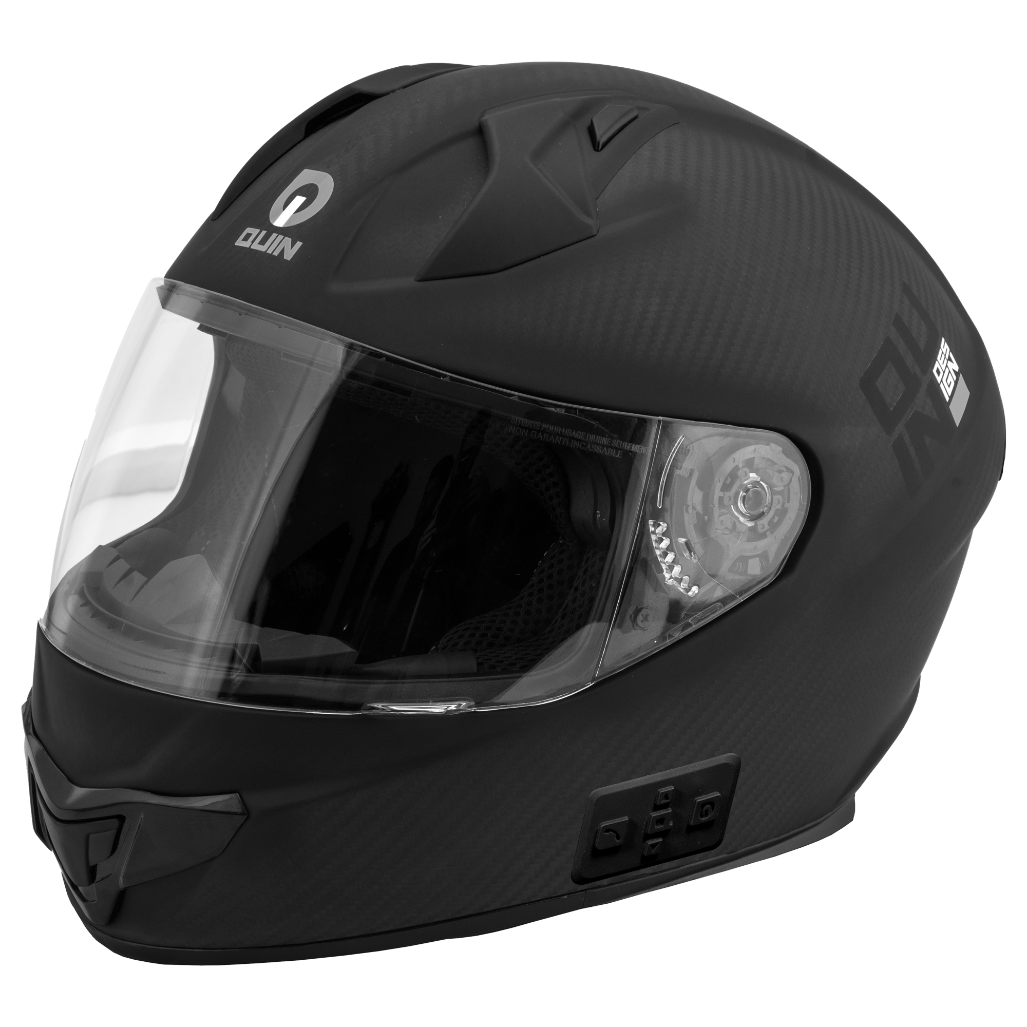 Dark Smoke Shield - Quin Carbon Pinlock Ready – Quin Helmets Dark Smoke Shield - Quin Carbon Pinlock Ready – Quin Helmets